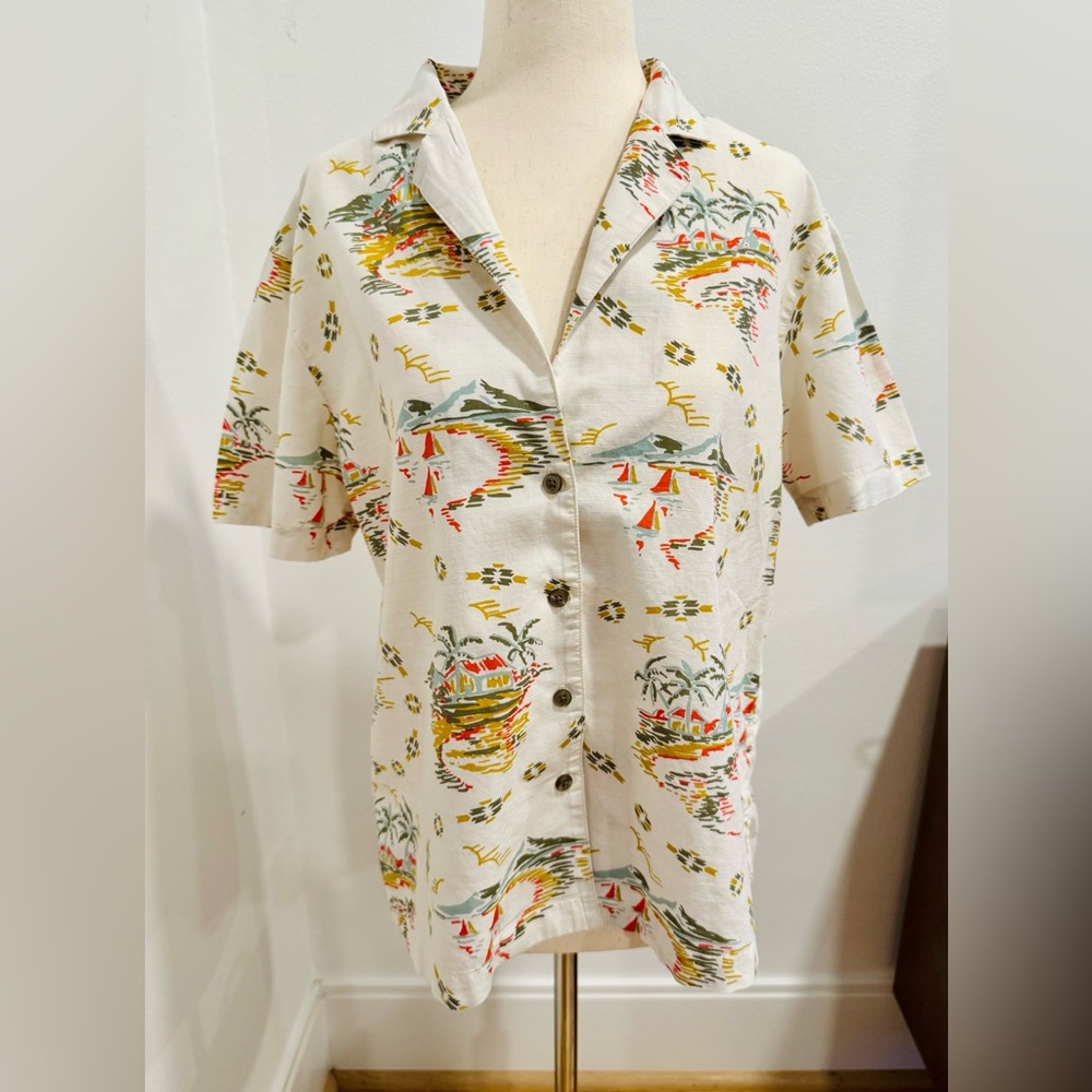 Pendleton Aloha Print Camp Shirt